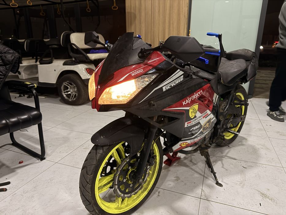Kawasaki ninja мотоцикл 350 куб