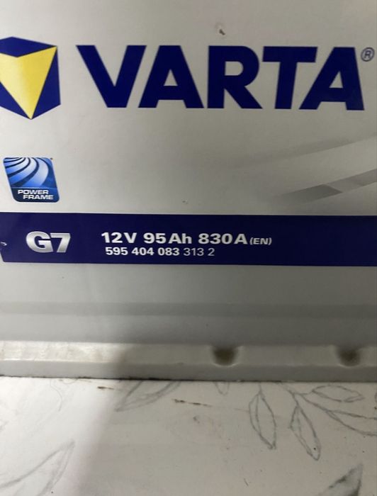 Аккумулятор варта agm varta 100