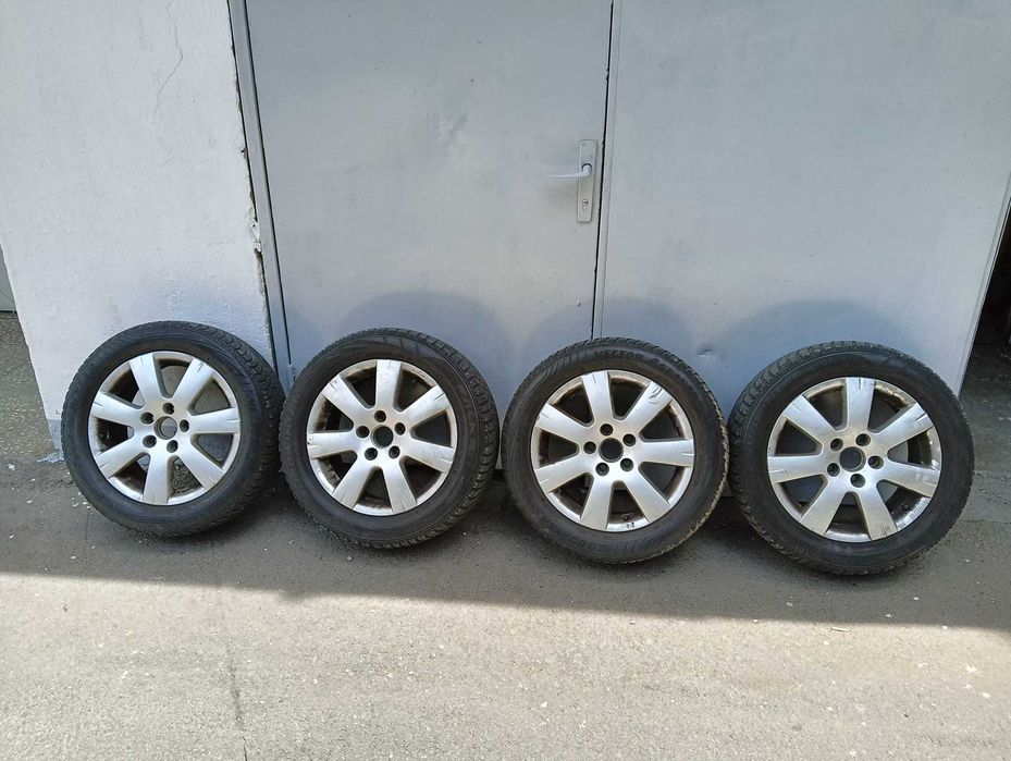 Vand  Set 4 roți iarnă 205/55 R16 – anvelope SH + jante aluminiu