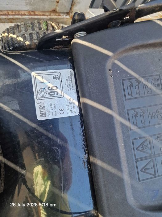 Masina de tuns iarba MTD cu BRIGGS 3CP +COS PERFECTA