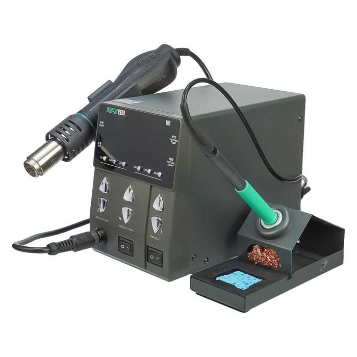 Станция за прецизно запояване Sugon 212 поялник T12, 3 канала за памет