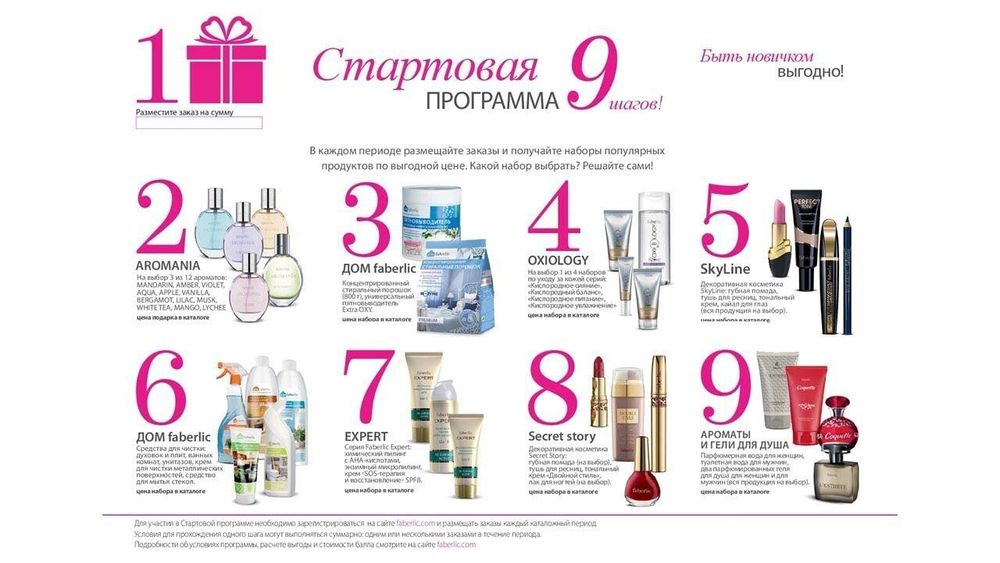 Фаберлик в наличии