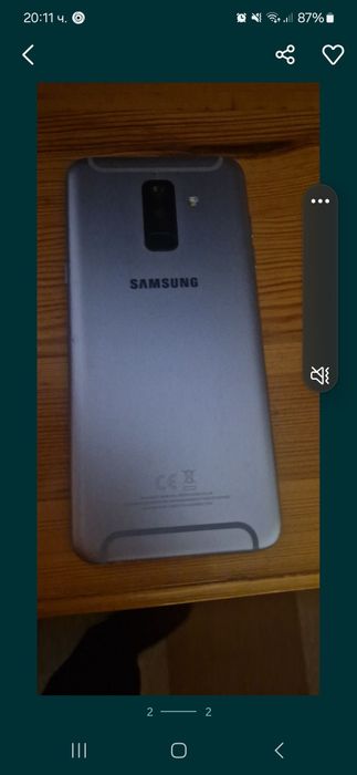 Телефон  Samsung A6+