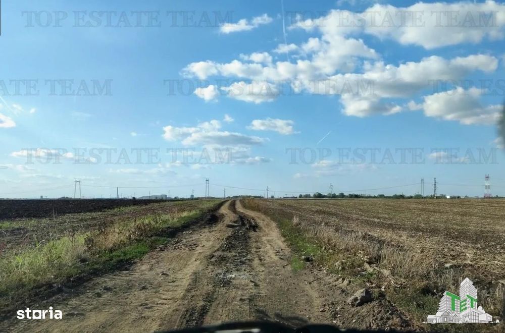 Teren intravilan Popesti Leordeni 44600 mp cu PUZ in curs de aprobare