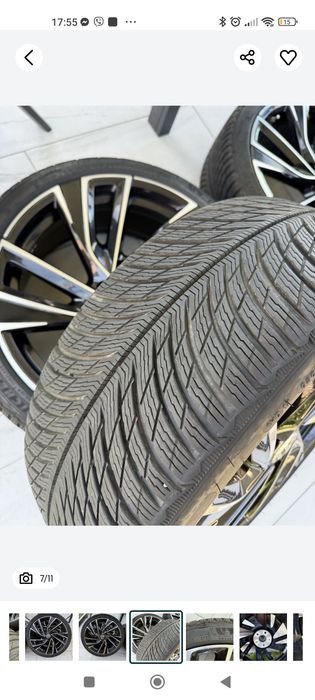 Джанти 19 цола Vw гуми Michelin 235/35r19 Цената е за комплекта