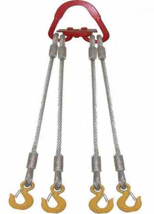 Строп канатный 4 СК - Строп канатный черырехветвевой