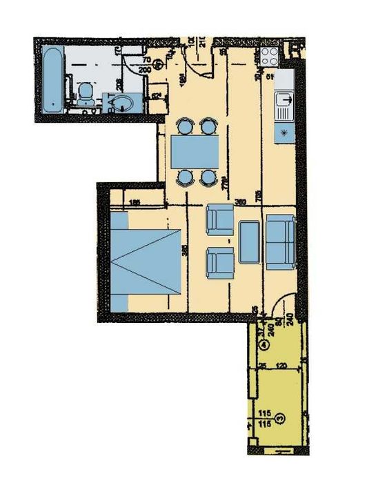 Продава се Едностаен апартамент в к.к. Златни пясъци - 69 кв.м за 506 €/кв.м - Снимка #7