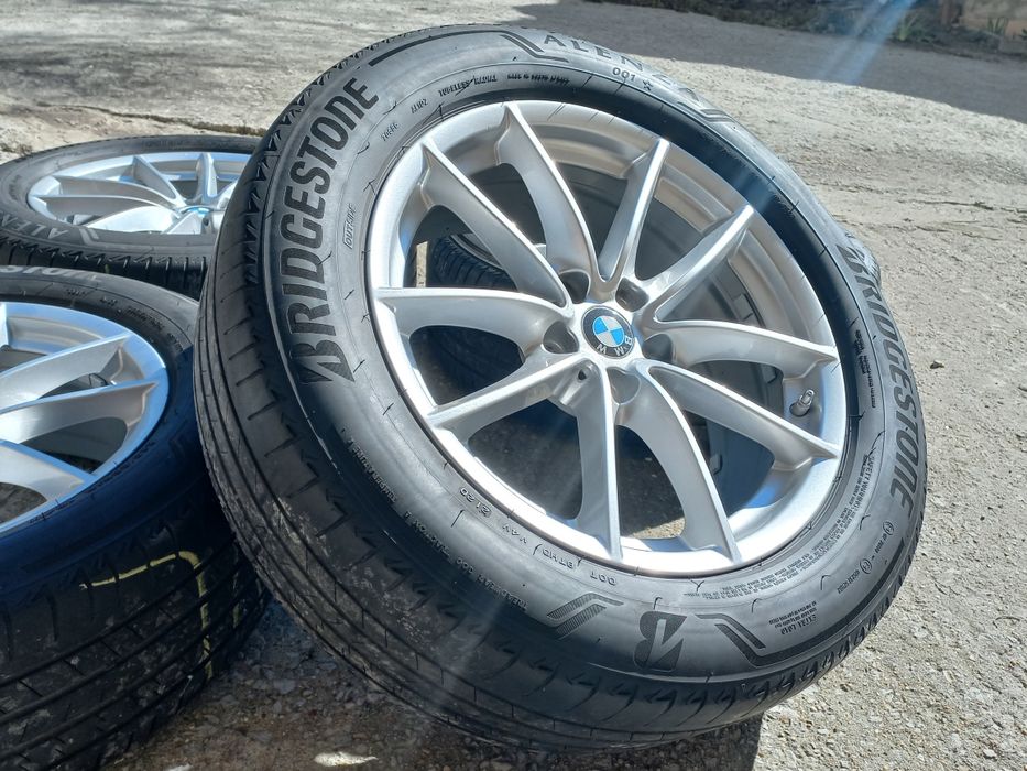 18"Bmw G 01 02 5x112 Style 618 7j et22 Като Нови С Дачици Перфектни!