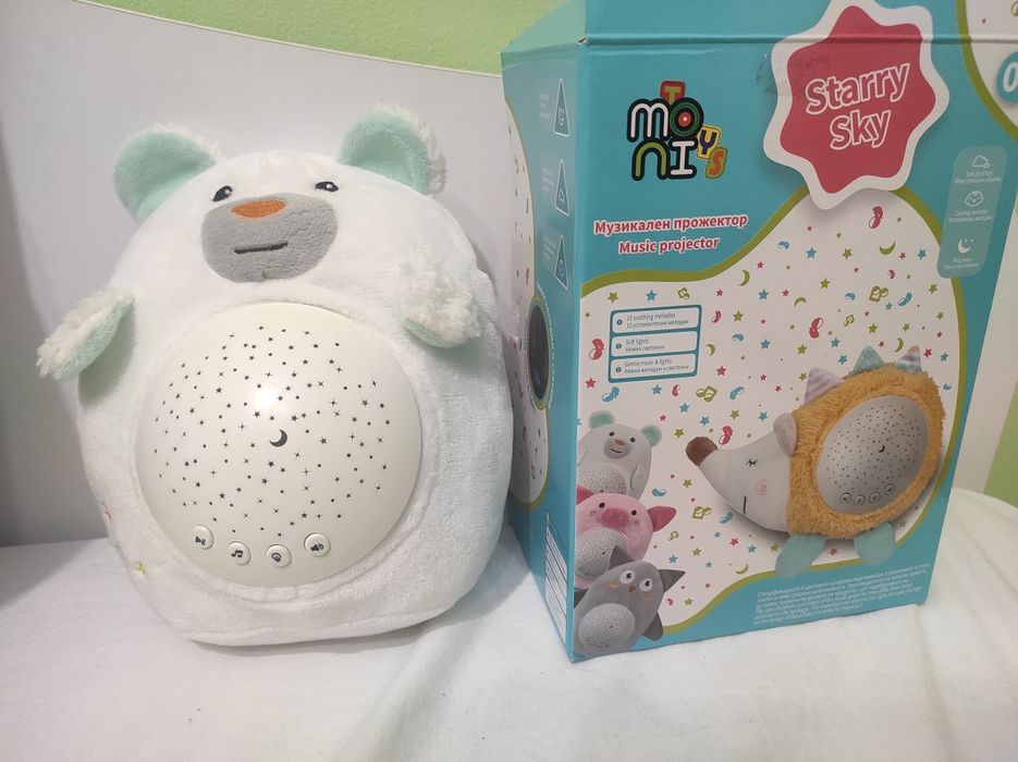 Бебешка лампа с мелодии и светлини