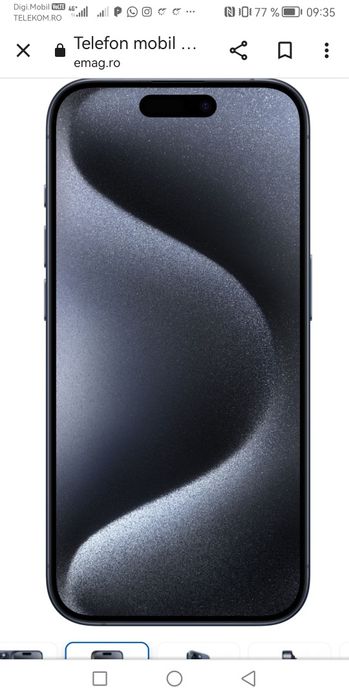 Iphone 15 pro max piese - display - carcasa-camere-baterie originale