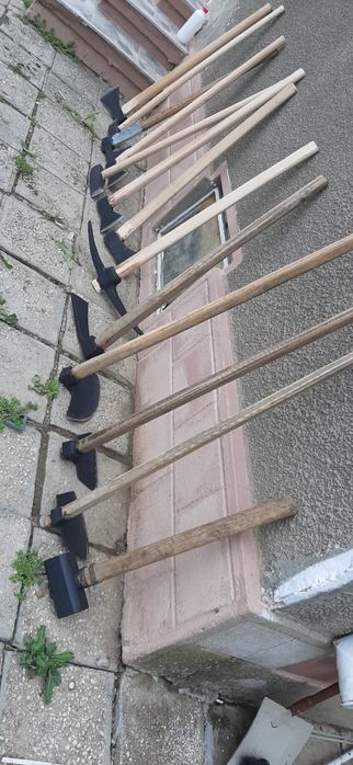 Ръчно ковани от ресирна стомана.