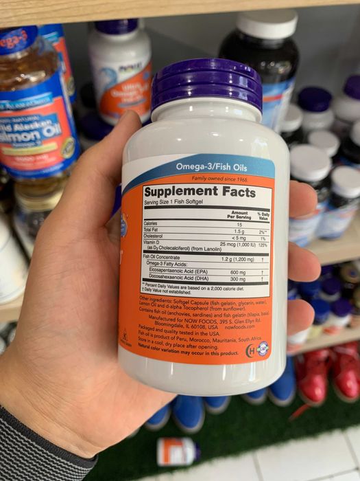 NOW FOODS Ultra Omega 3-D 90 Fsg