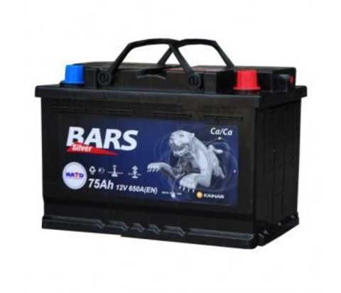 Аккумулятор BARS (БАРС) SILVER 6СТ-75 АПЗ 75AH