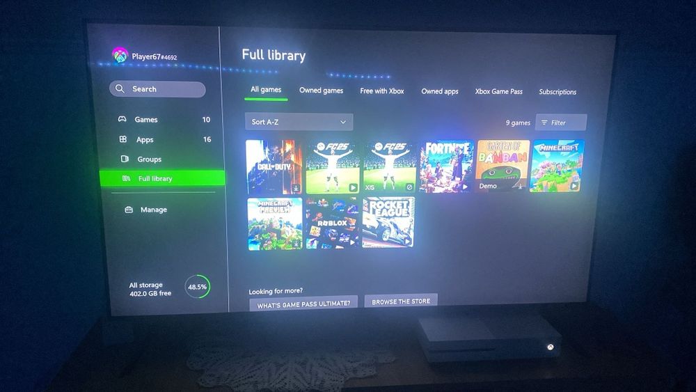 Xbox One S + Jocuri + Controler