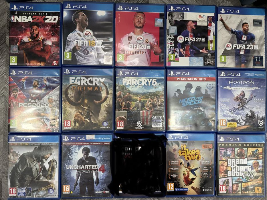 Продавам оригинални игри за PlayStation 4 (PS4)