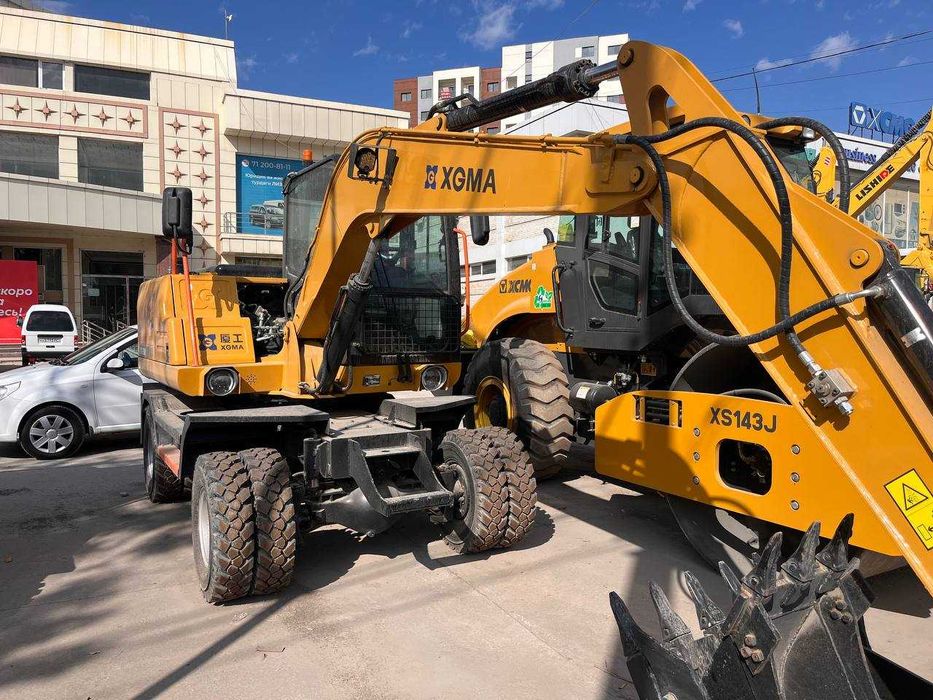 Ғилдиракли мини-экскаватор XGMA 8085 (Омборхонада тайёри мавжуд) 2026г