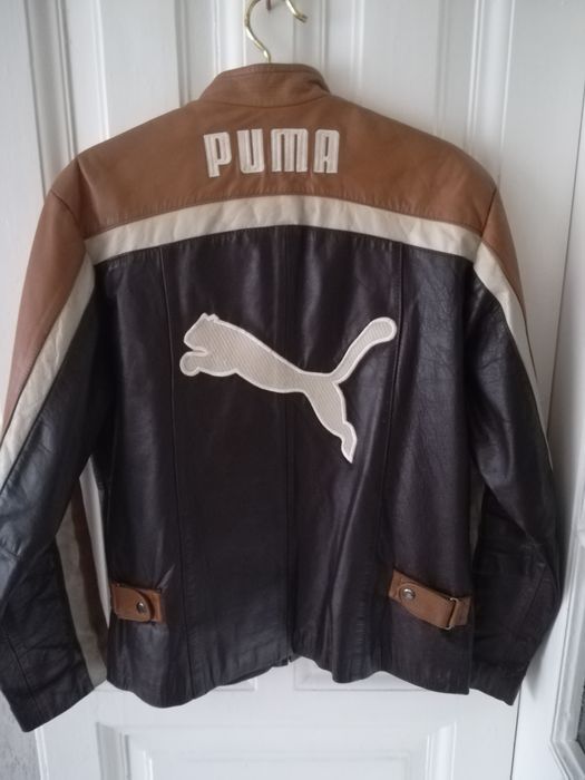 Geaca piele Puma bărbați L