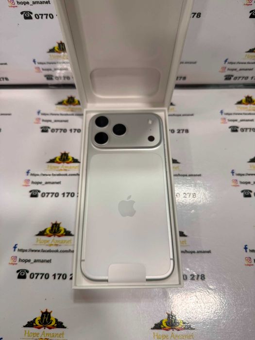 Hope Amanet P13 / iPhone 17 Pro Max / 512 GB / Silver / NOU