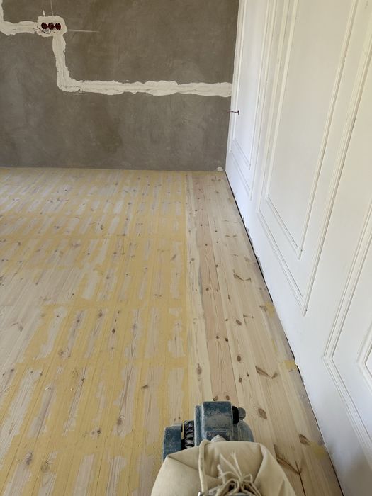 Шлифовка     пол