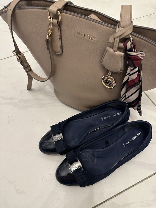 Комплект сумка и балетки от ANNE KLEIN