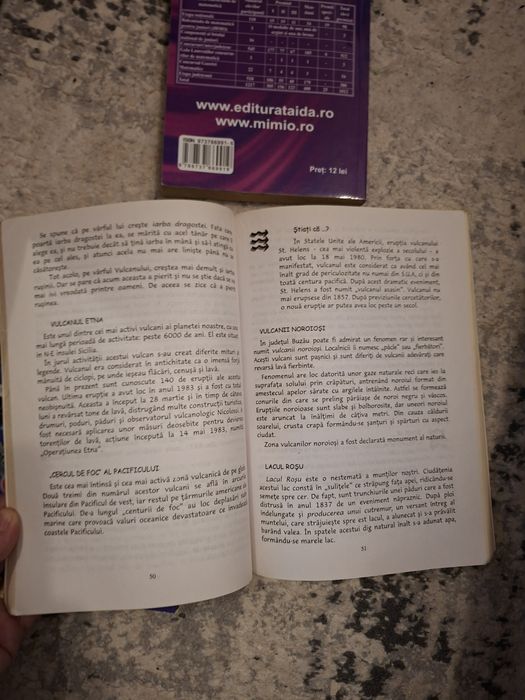 Lot 3 cărți cultura generala si culegere