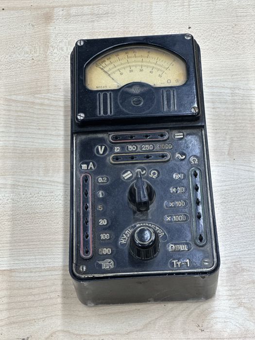 Мультиметр омметр советский