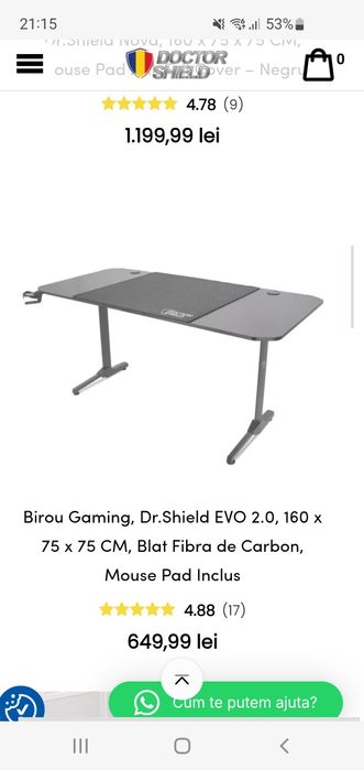 Birou mare, ca nou