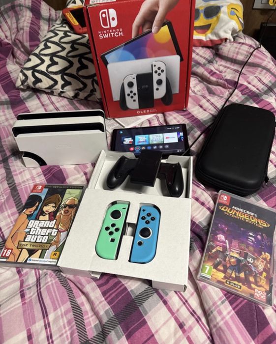 nintendo switch oled stare perfecta