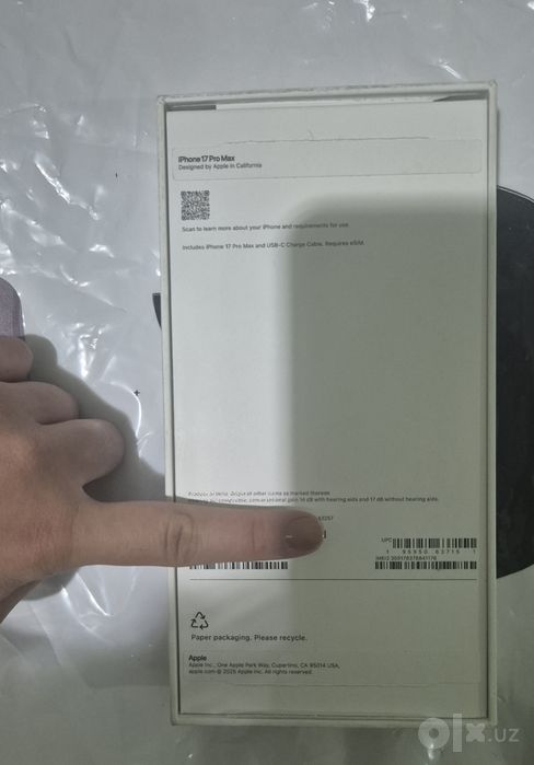 Yangi Iphone 17 pro max