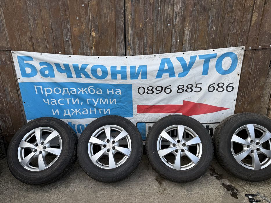 17 5х112 джанти със зимни гуми