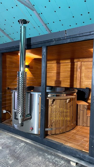 Modul Spa 2in1 Sauna si ciubar