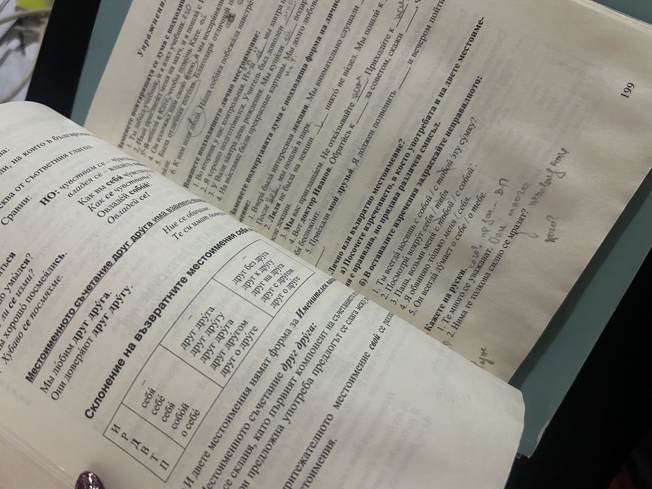 Учебник, учебна тетрадка и помагало по руски език (А1-С2 ниво)