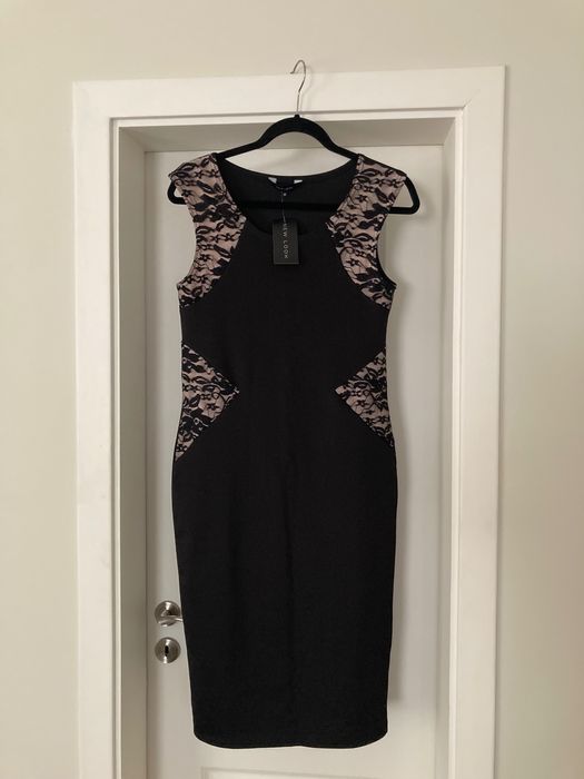 Нова дамска черна рокля