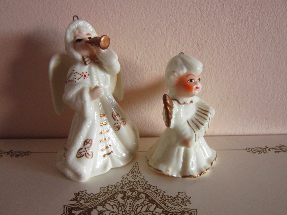 cadou rar Inger clopotel cu trompeta si acordeon Germania'70