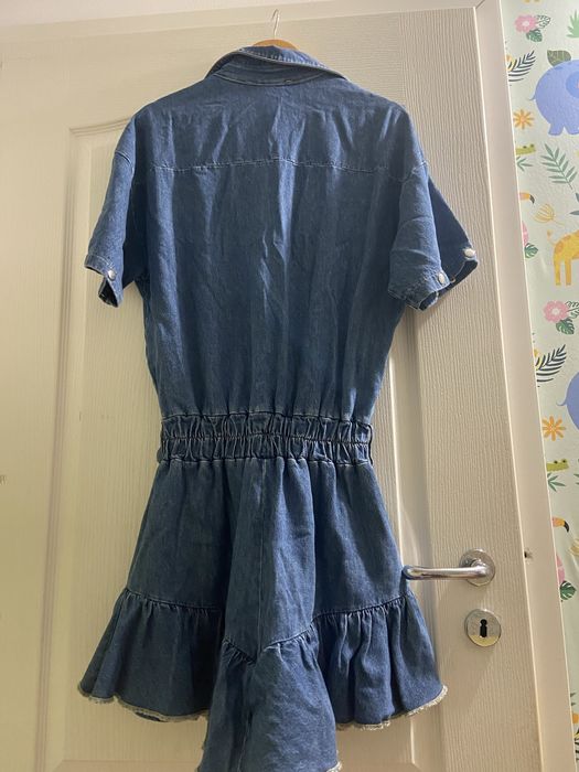 Salopeta femei blugi