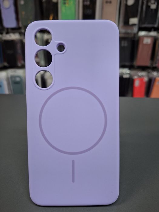 Гръб MagSafe за Samsung S24  кейс за безжично зареждане