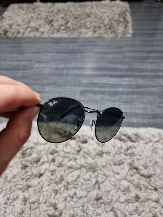 Ochelari de soare unisex Ray-Ban Round Classic RB3447N 002/71