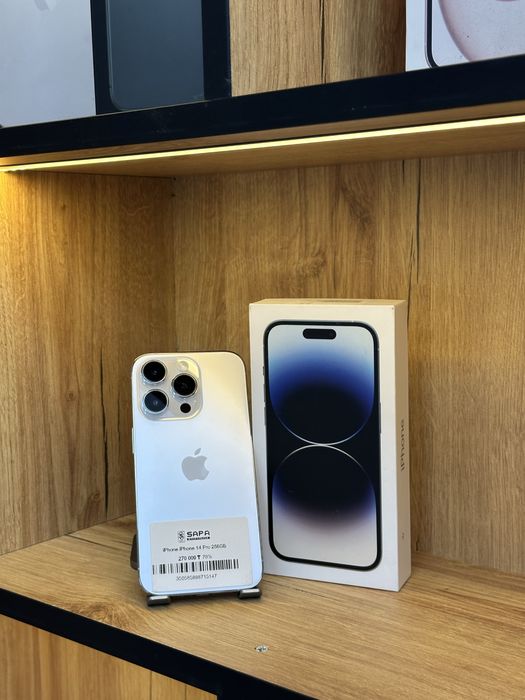 айфон 14 про белый 256гб идеал