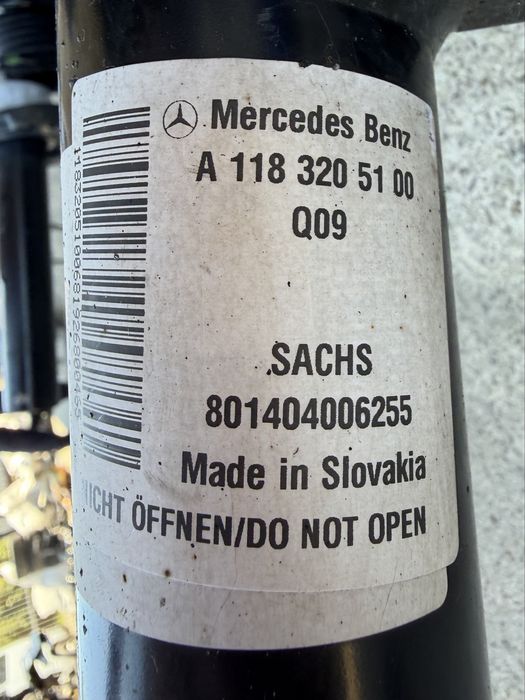 Amortizoare fata / Amortizoare spate Mercedes CLA C118 X118 2019-2025, Rulaj 38 mii km