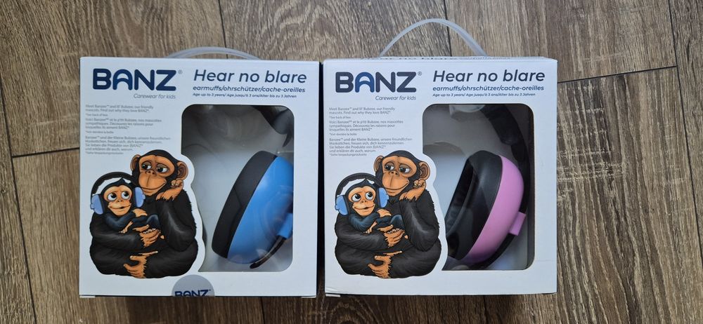 Casti antifonice copii Banz gemeni baiat/fata