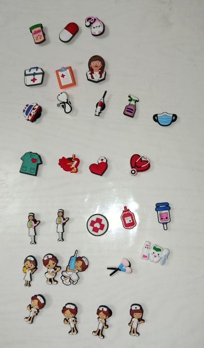 Джибитсы на crocs Jibbitz набор