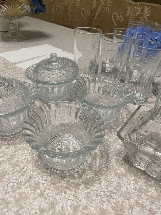 Стаканы, рюмки,вазочки