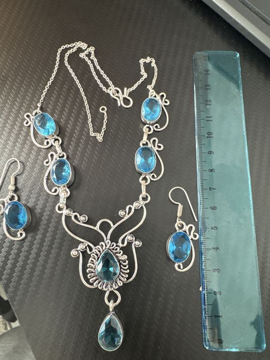 Set colier + cercei foarte elegant