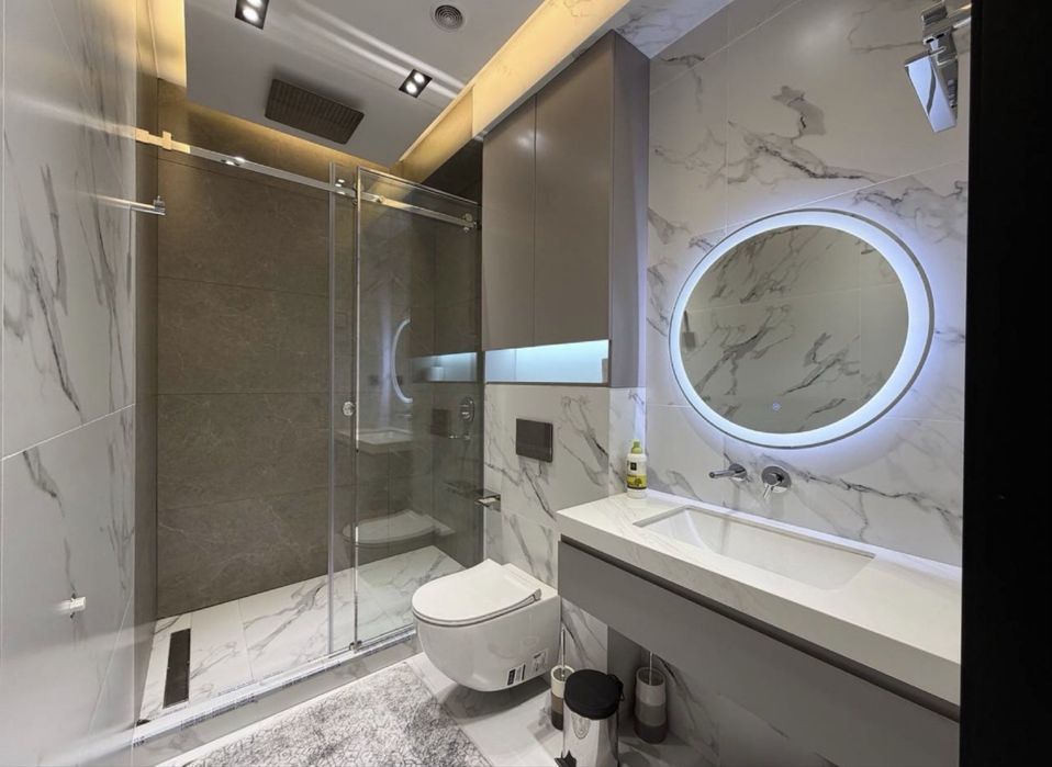 2-комн 94м² Ц1 Бибигон новостройка авторский ремонт 2 санузла