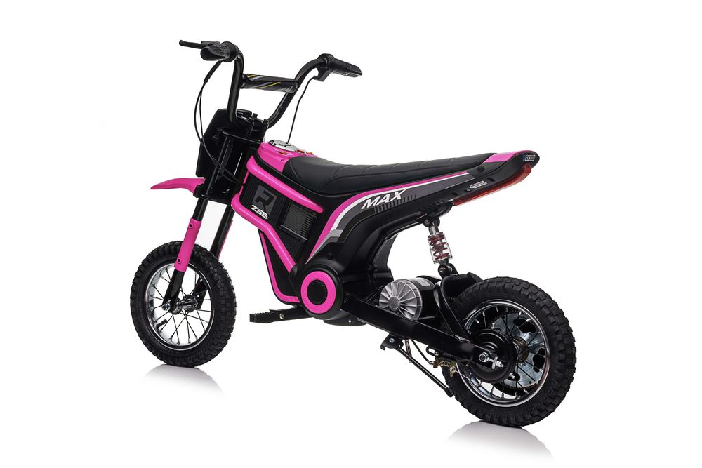 Motocicleta electrica Kinderauto Enduro 350W 24V, roti gonflabile Pink