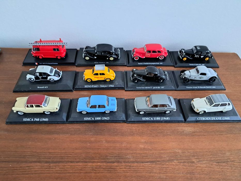 Machete la scara 1:43, diferite modele