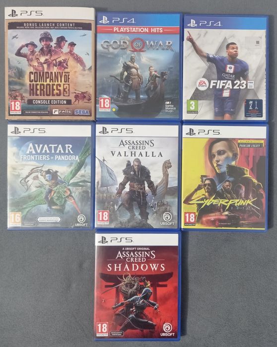 Игры Рlay station 5 и Ps4