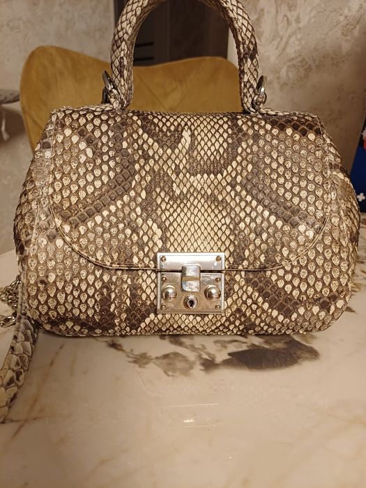 Сумочка женская под рептилию