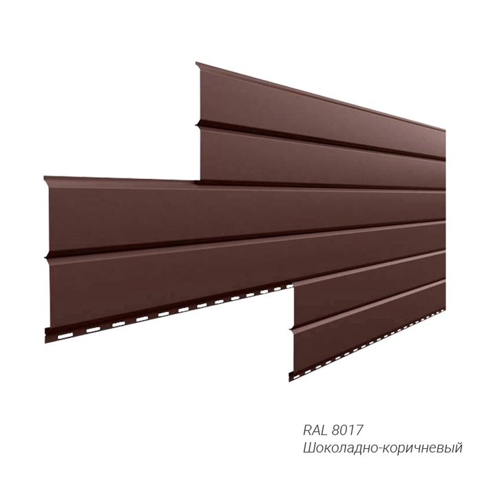 Сайдинг L- брус металл и пвх