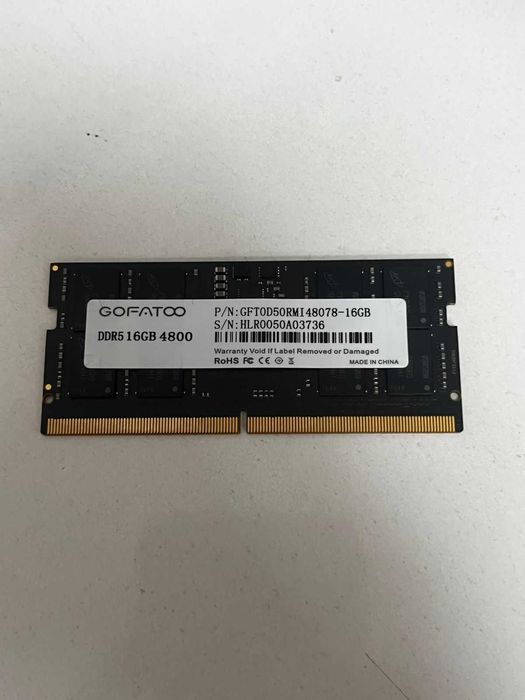 Оперативная память/ОЗУ GOFATOO DDR5 16GB 4800MHz SO-DIMM для ноутбука